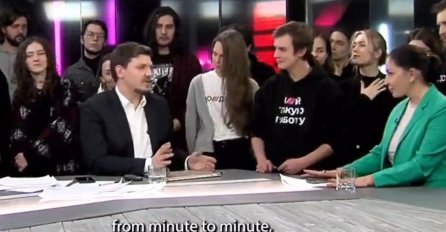 Ruski TV kanal prekinuo program: Pogledajte šta su uradili zaposlenici