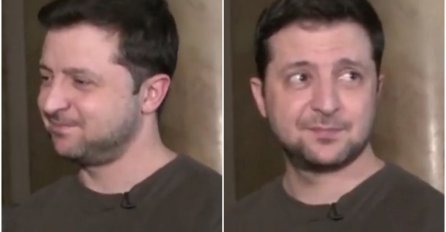 Zelenski sa suzama u očima progovorio o svojoj porodici: Evo kad je posljednji put vidio suprugu i djecu