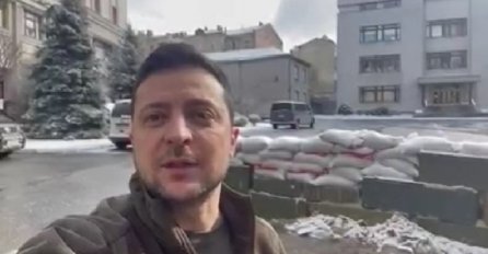 Ukrajinski predsjednik iz dvorišta: "Bit će sve u redu"