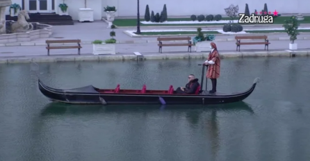 VENECIJA U ŠIMANOVCIMA! Dalila i Car dobili ROMANTIČNU vožnju gondolom, a KAD JE VIDJELA ŠTA JOJ JE POKLONIO ZA 8. MART, zanijemila...