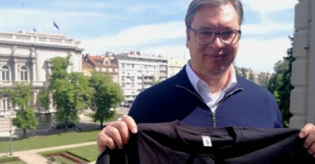 VUČIĆ OBJAVIO SLIKU: Sljedeći spot snimam u ovoj majici