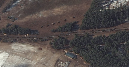 Nove snimke iz zraka: Prerazmjestio se veliki ruski vojni konvoj
