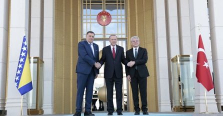 Džaferović i Dodik danas sa Erdoganom u Antaliji