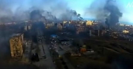 Azov objavio snimke dronom: Mariupolj je potpuno razoren