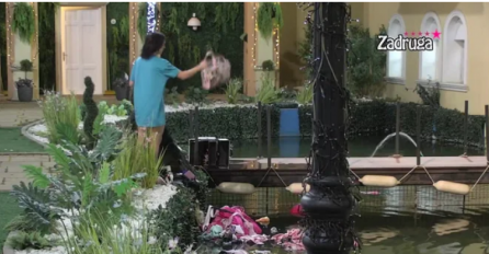 ODLUČILA DA JE UNIŠTI! SVE NJENE STVARI BACILA U JEZERO: Haos u Zadruzi, kad IZAĐE I OVO VIDI... (VIDEO)