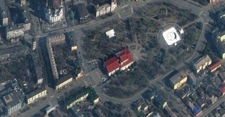 Ovo je pozorište u Mariupolju prije i nakon napada Rusa (FOTO)