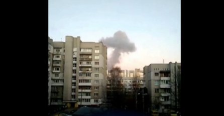 Eksplozije u Lavovu, dim se nadvio nad gradom