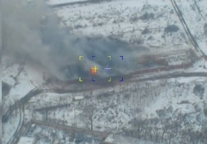 Rusi objavili snimku uništenja podzemnog bunkera supersoničnim projektilom (VIDEO)