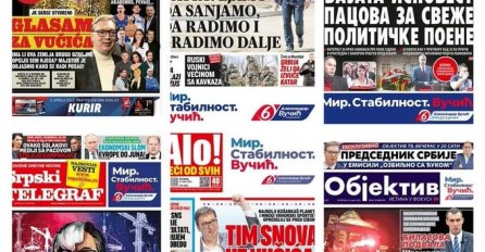 Ovako izgledaju Vučićevi mediji pred izbore