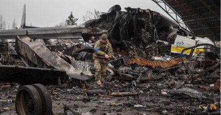 Pogledajte što je ostalo od najvećeg aviona na svijetu (FOTO)