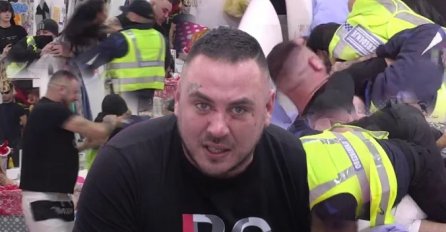 CAR U LOŠEM STANJU NAKON NJENE DISKVALIFIKACIJE: Obezbjeđenje uletjelo, duboke rane po licu