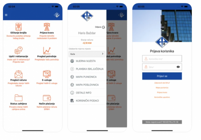 EPBiH pokrenula aplikaciju za kupce električne energije