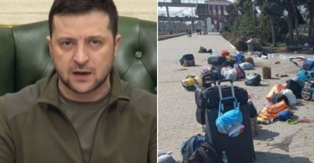 Zelenski: U nedostatku hrabrosti da nam se suprotstave na bojnom polju, oni cinično uništavaju civile