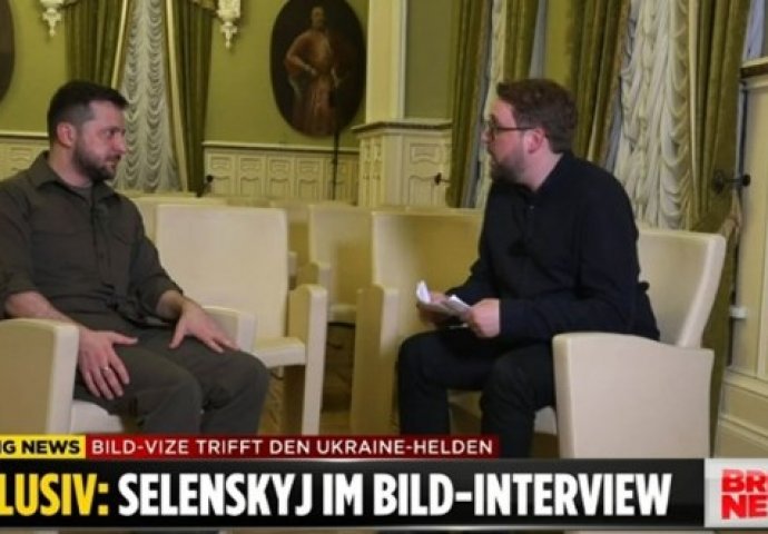 Zelenskij za Bild: Ne mogu više plakati, osjećam mržnju prema Rusiji