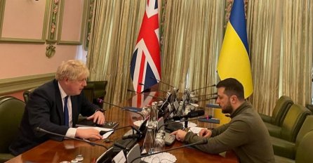 Boris Johnson se iznenada pojavio u Kijevu