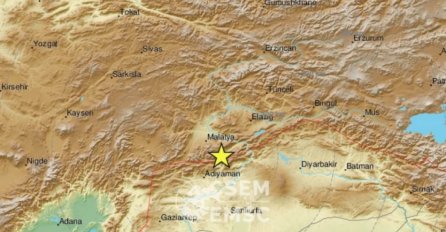 Jak zemljotres pogodio Tursku: Prve informacije