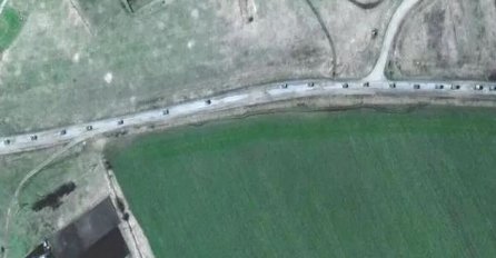 Kilometarski ruski vojni konvoj kreće se istočno od Harkova prema jugu Ukrajine