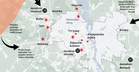 Aerodrom u Dnjepru potpuno uništen u napadu ruskim raketama