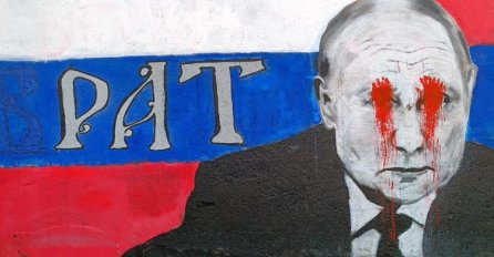 U Beogradu išaran mural sa likom Vladimira Putina