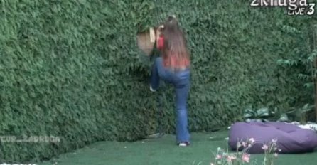 DALILA POKUŠALA DA BJEŽI PREKO KROVA PA PALA SA VISINE: Obezbjeđenje hitno uletjelo (VIDEO)