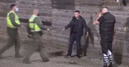 PONOVO BJEŽI IZ ZADRUGE - OBEZBJEĐENJE POKUŠAVA DA GA SPRIJEČI: Lomi i ruši sve pred sobom (VIDEO)