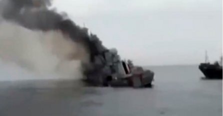 Ovako je Moskva potonula: Objavljen snimak 