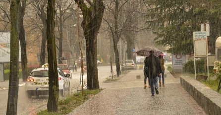 Najavljeni pljuskovi sa grmljavinom, moguć i grad