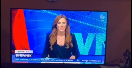 Snažan zemljotres iznenadio voditeljicu tokom dnevnika (VIDEO)