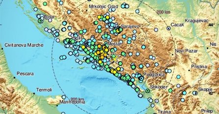 Novi jak potres u BiH, magnituda 4.8: "Čuje se zemlja. Lomi li se, lomi"