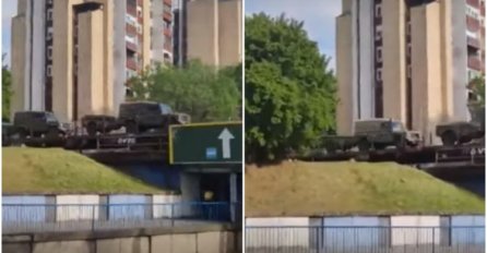 ISPRAVAK: Vojni konvoj nije ušao u Bosnu i Hercegovinu već u Srbiju