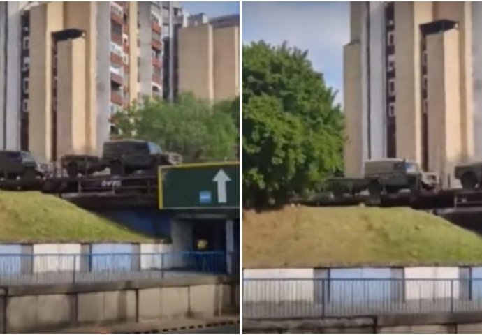 ISPRAVAK: Vojni konvoj nije ušao u Bosnu i Hercegovinu već u Srbiju