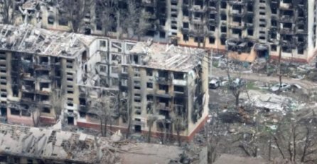 Azov objavio fotografije razorenog Mariupolja iz zraka (FOTO)