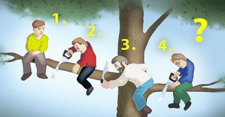 MOŽEŠ LI REĆI KO JE NAJGLUPLJA OSOBA SA SLIKE: Evo šta taj odgovor govori o tebi