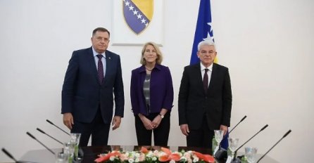 Džaferović i Dodik primili visoku zvaničnicu SAD-a Karen Donfried: Amerika je partner BiH