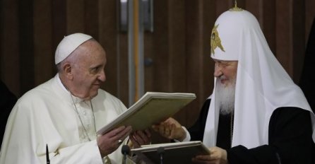 Papa: Ruski patrijarh mi je 20 minuta čitao opravdanja za rat u Ukrajini