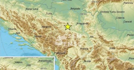 Novi zemljotres u Srbiji, u blizini granice sa Bosnom i Hercegovinom