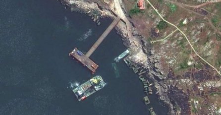 Slike prikazuju ruski brod potopljen kod Zmijskog otoka