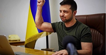 Zelenski slavi pobjedu Ukrajine na Eurosongu, poslao poruku o ratu