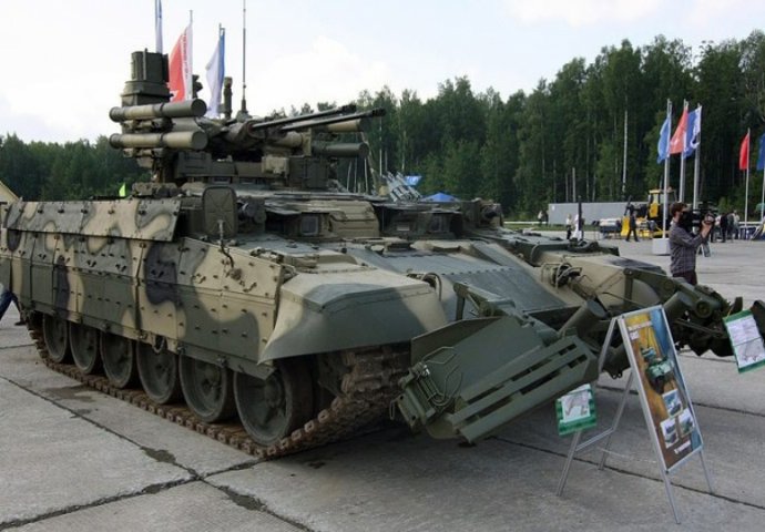 BRITANCI OTKRILI KRETANJE UBOJITOG RUSKOG ORUŽJA: Putin je u Donbas poslao tenkovsku jedinicu vozila BMP-T “Terminator”