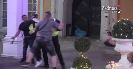 RUSVAJ U DVORIŠTU, OBEZBJEĐENJE UTRČALO DA IH RAZDVAJA: Opšti haos u Zadruzi (VIDEO)