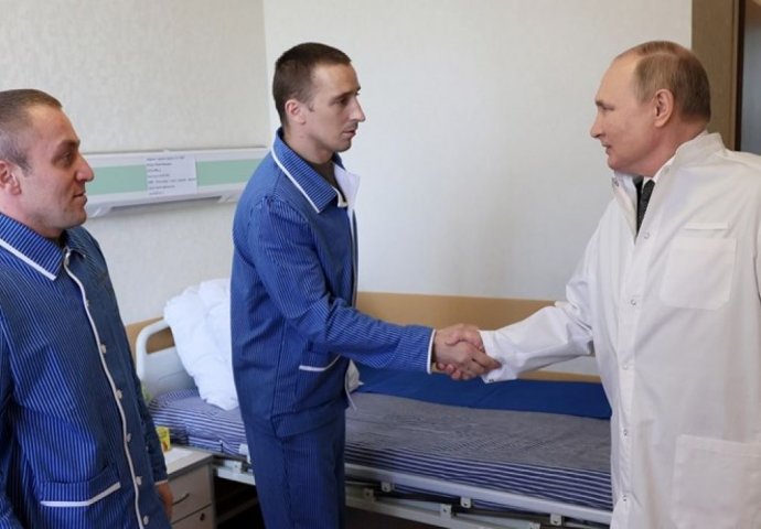 Putin prvi put posjetio ranjene ruske vojnike: 'Vaša djeca će biti ponosna'