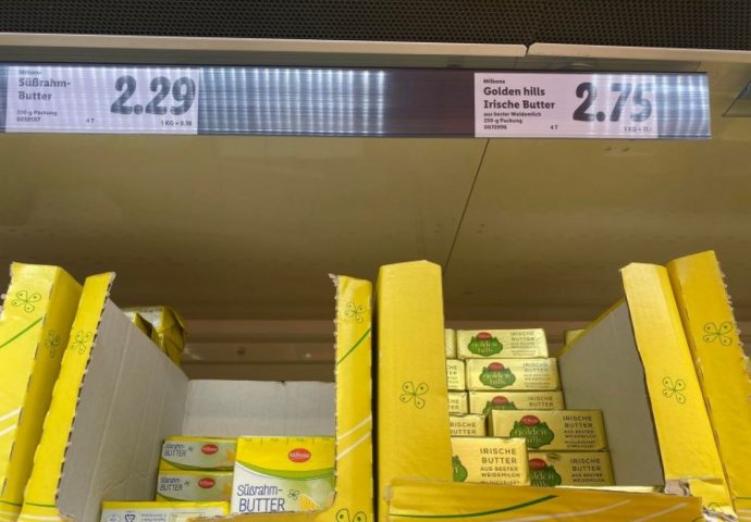 Ovo su cijene u Njemačkoj: Koliko koštaju ulje, maslac i piletina