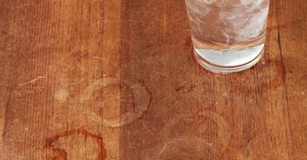 OVAKO ĆETE UKLONITI BIJELE FLEKE OD ČAŠA SA STOLA: Treba vam samo 1 stvar