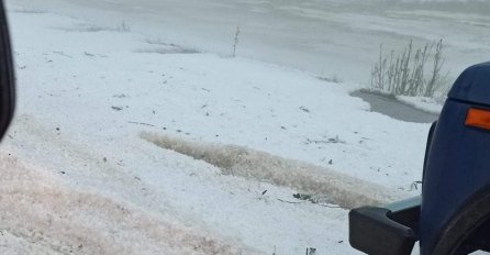 Pretužni prizori, grad veličine oraha uništio usjeve: Leda palo toliko da se još nije otopio, POGLEDAJTE SLIKE IZ HRVATSKE (FOTO)