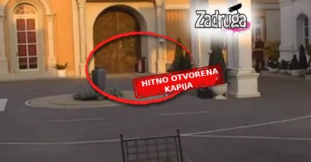 KAPIJA HITNO OTVORENA, OBEZBJEĐENJE ULETJELO U ZADRUGU: Imali specijalan zadatak, POGLEDAJTE REAKCIJU ZADRUGARA (VIDEO)