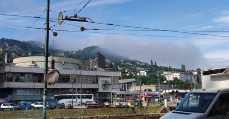 Šta se dešava u Sarajevu: Gusti dim se širi iznad Vraca