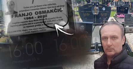 SAHRANA FRANJE OSMAKČIĆA TREBALA POČETI U 16:00 - EVO ŠTA SE DESILO NA GROBLU: Prizor će vas zaprepastiti (VIDEO)