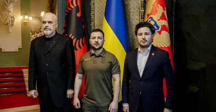 Volodimir Zelenski se sastao sa Dritanom Abazovićem i Edijem Ramom u Kijevu