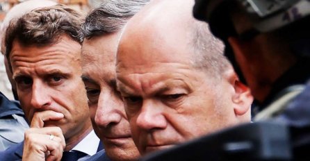 Pogledajte lica EU šefova dok slušaju kako su Rusi razarali Irpin 