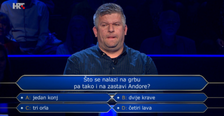 Dino u Milijunašu nije znao koje se životinje nalaze na grbu Andore: ZNATE LI VI?